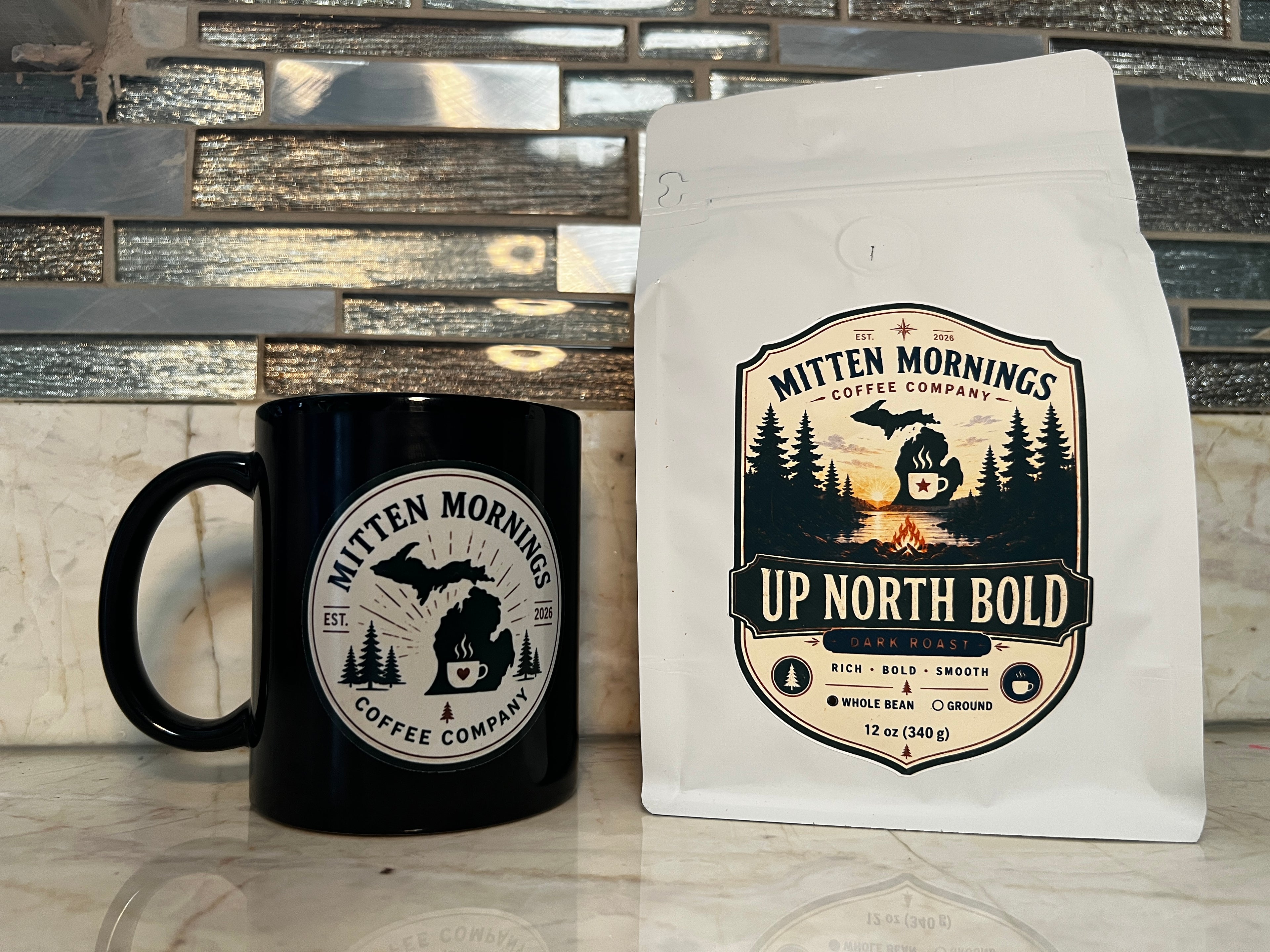Mitten Mornings Coffee Co - Up North Bold