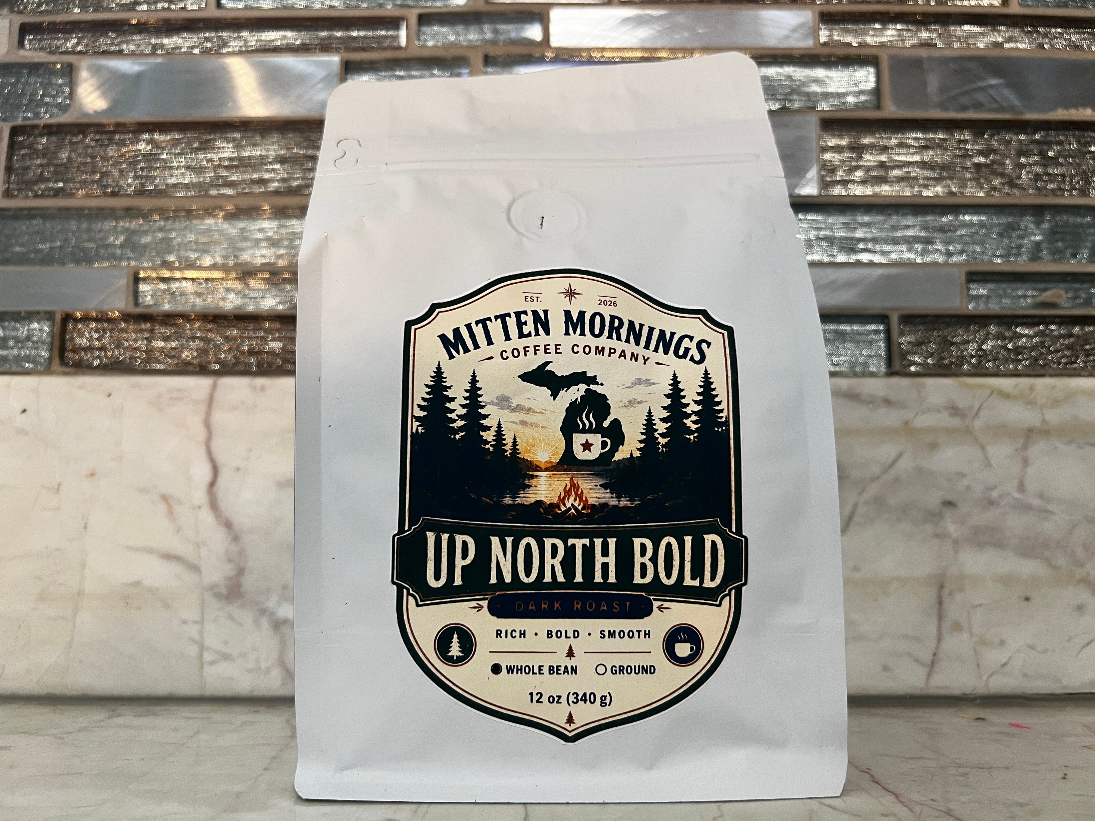 Mitten Mornings Coffee Co - Up North Bold